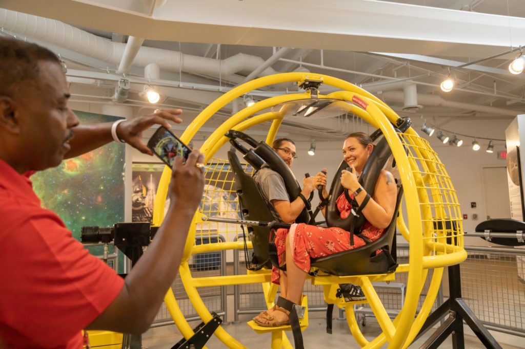 G Shock simulator at Spaceport America
