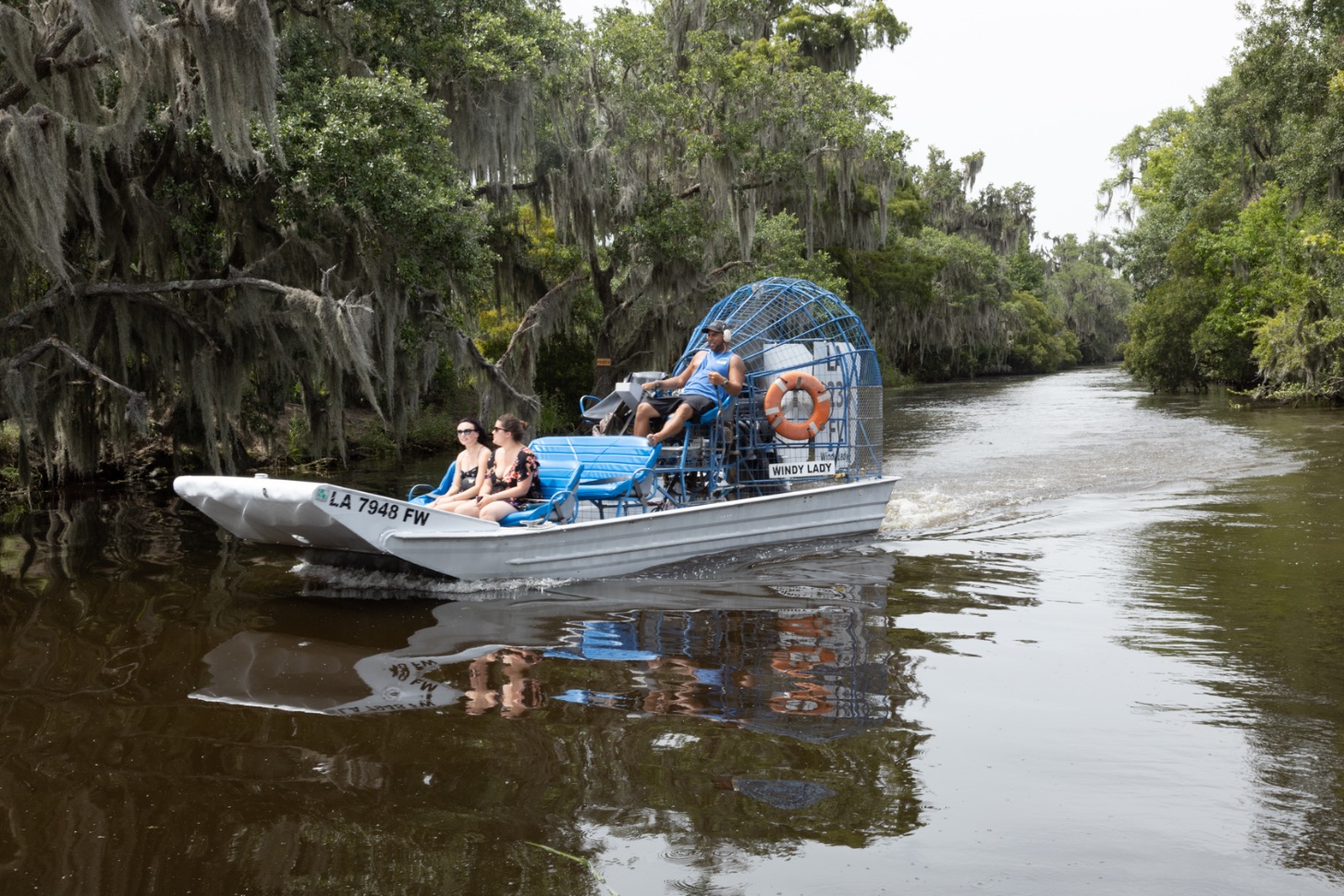 Airboat ride on the Louisiana Bayou