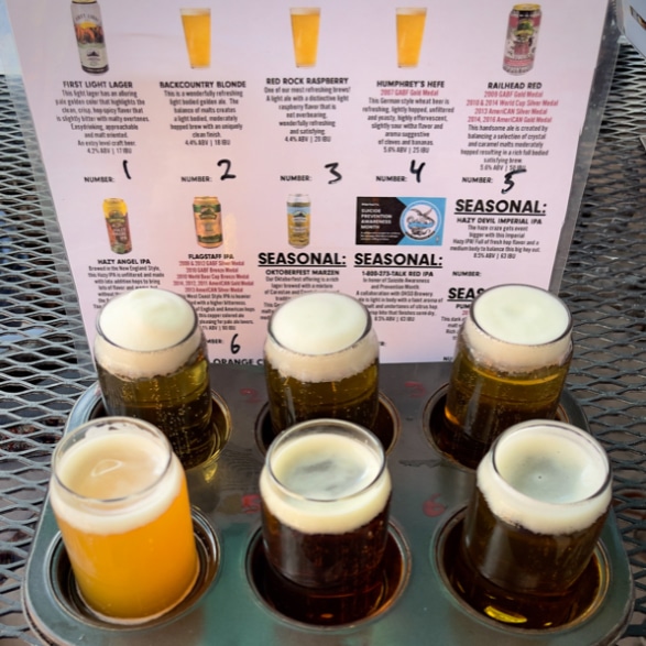 Aquariua Authentic Adventures Lumberyard Brewing on the Beer Trail in Flagstaff, AZ