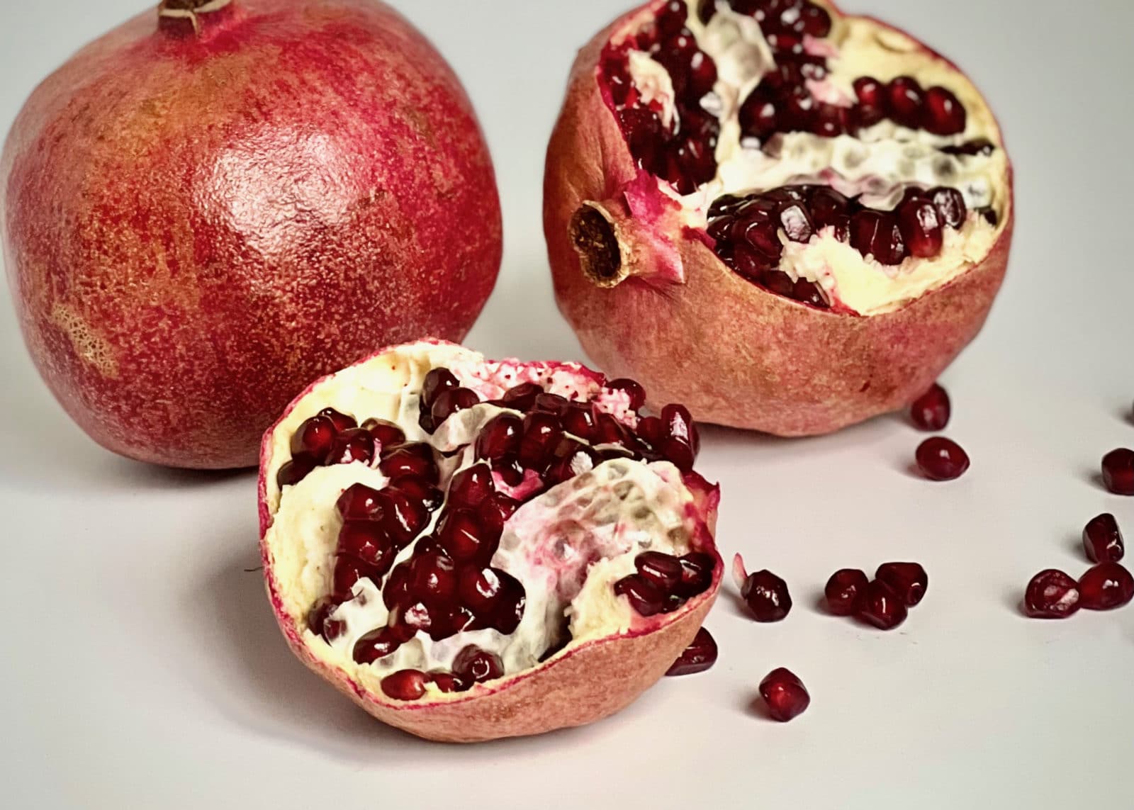 Replica Surface Pomegranate and Seeds
