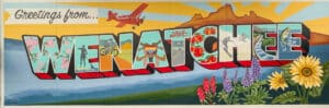 Welcome to Wenatchee mural