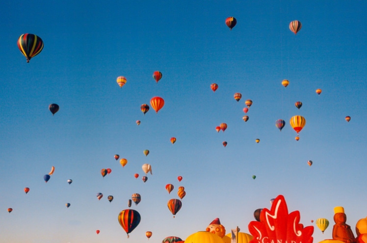 Hot Air Balloon Festivals - Albuquerque International Balloon Fiesta