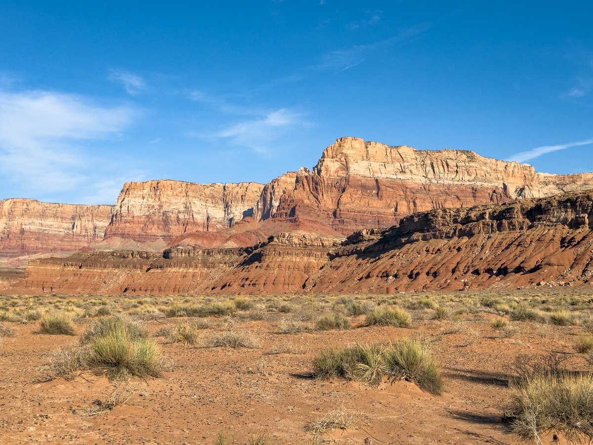 Marble Canyon's Vermillion Cliffs in Northern California