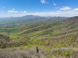 Western North Carolina Blue Ridge Mountains at Blowing Rock