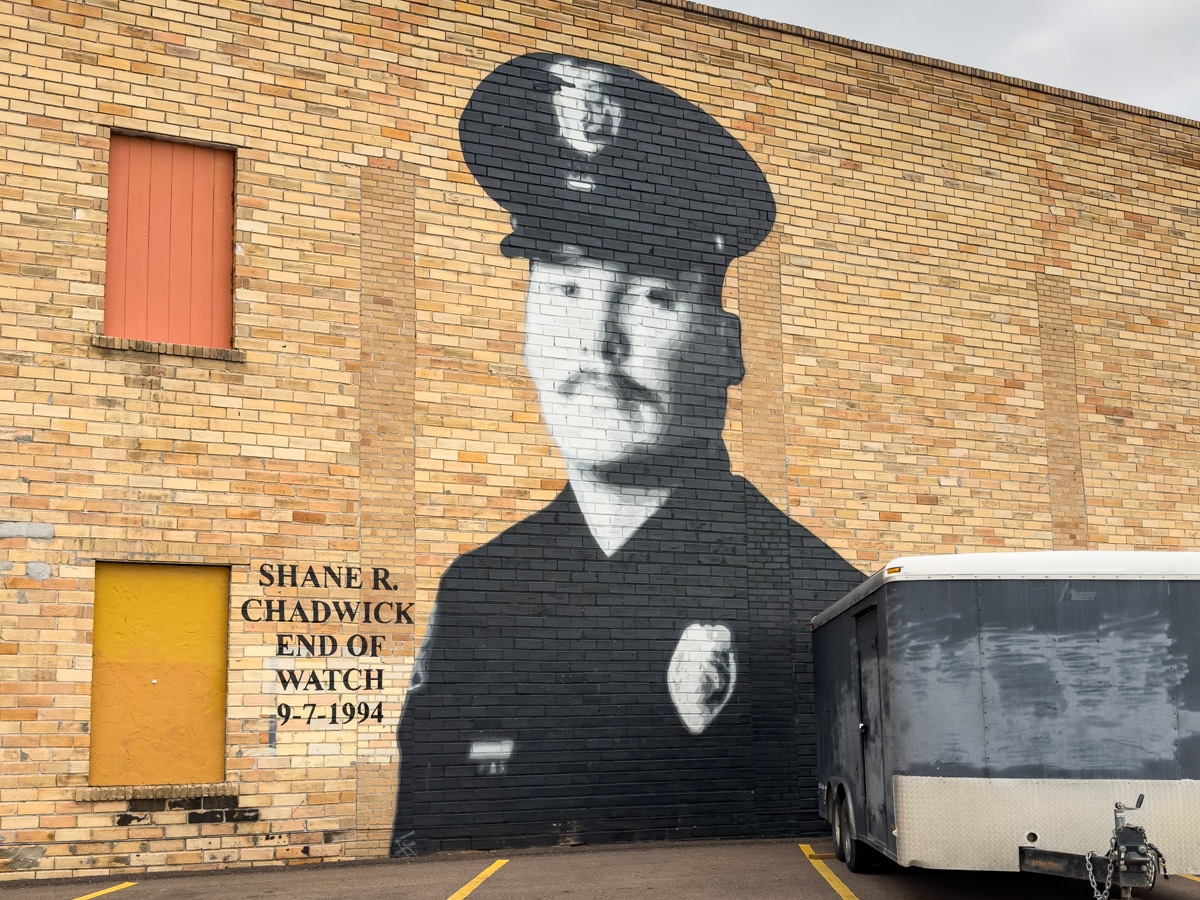 End of Watch mural