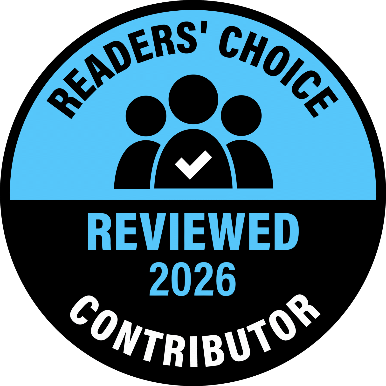 REVIEWED Reader's Choice 2026 Contributor logo