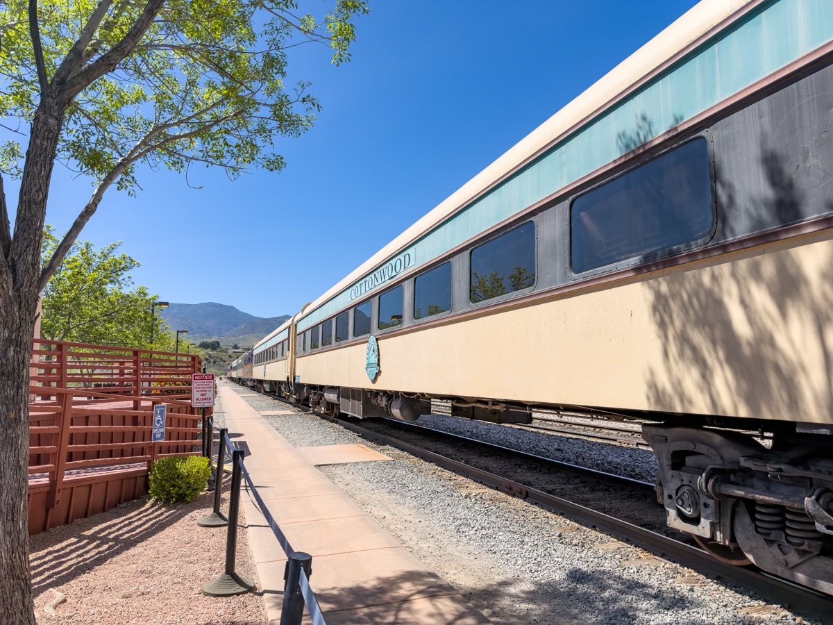 Verde Canyon Railroad car