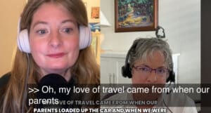 Bon Voyage Besties podcast with Rachel and Julie